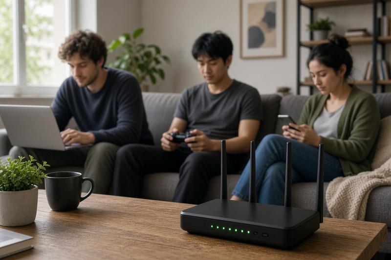 AI-generated editorial photo about Choosing Internet for Roommates