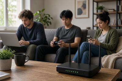AI-generated editorial photo about Choosing Internet for Roommates