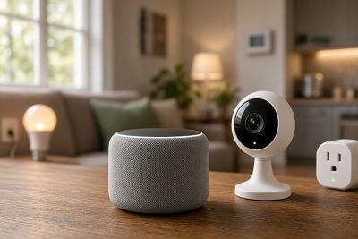 AI-generated editorial photo about Smart Home Devices: Internet Use and Security