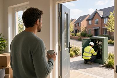 Getting Broadband Connected in a New-Build Home