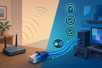 Ethernet, Powerline and MoCA: Wired vs. Wi-Fi